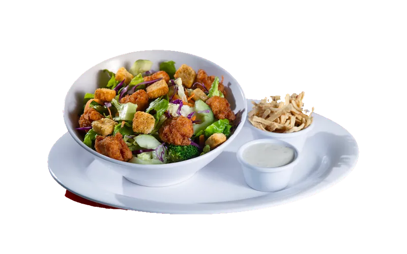 Ensalada fresca con boneless